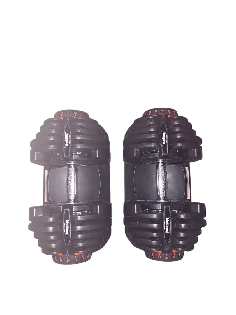 【良品】Motions アジャスタブルダンベル40キロ×2個、1/2梱包　その②