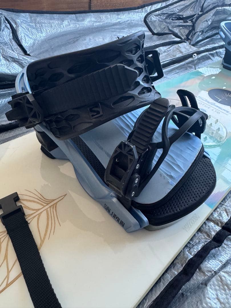 スノーボードサロモンレディース2点セット　ケース付き