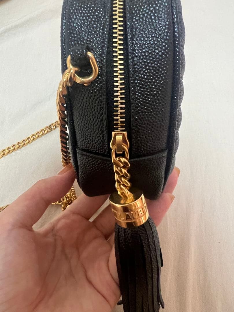 Saint Laurent ルーレザーショルダーバッグ