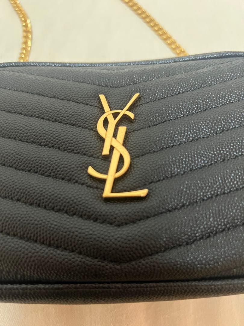 Saint Laurent ルーレザーショルダーバッグ