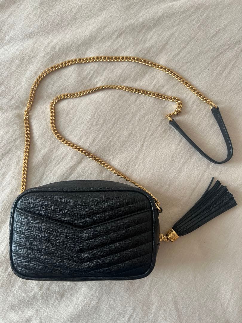 Saint Laurent ルーレザーショルダーバッグ