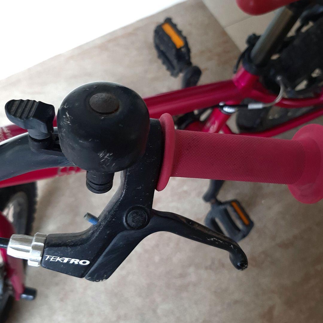 ヨツバサイクル　16インチ　ピンク