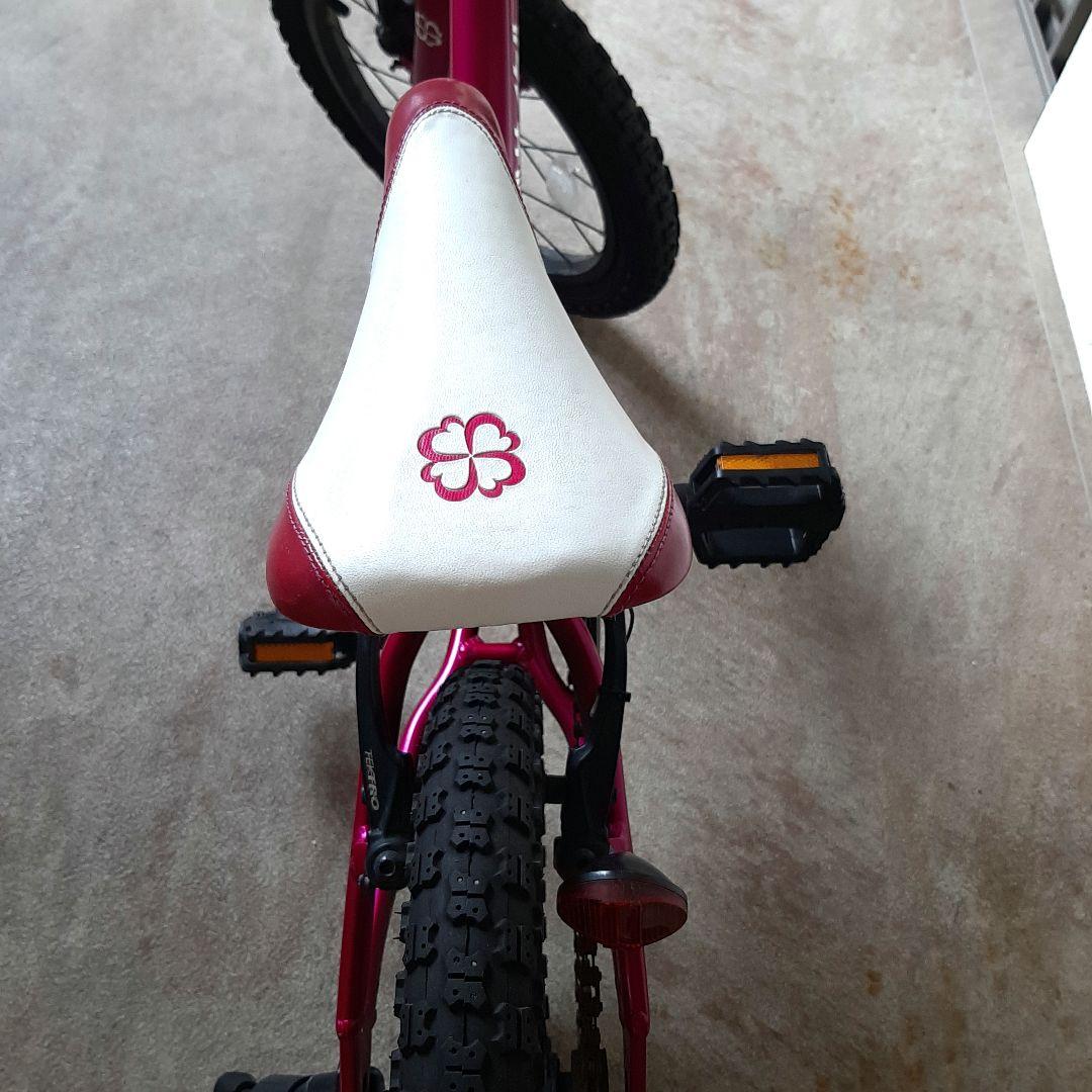 ヨツバサイクル　16インチ　ピンク