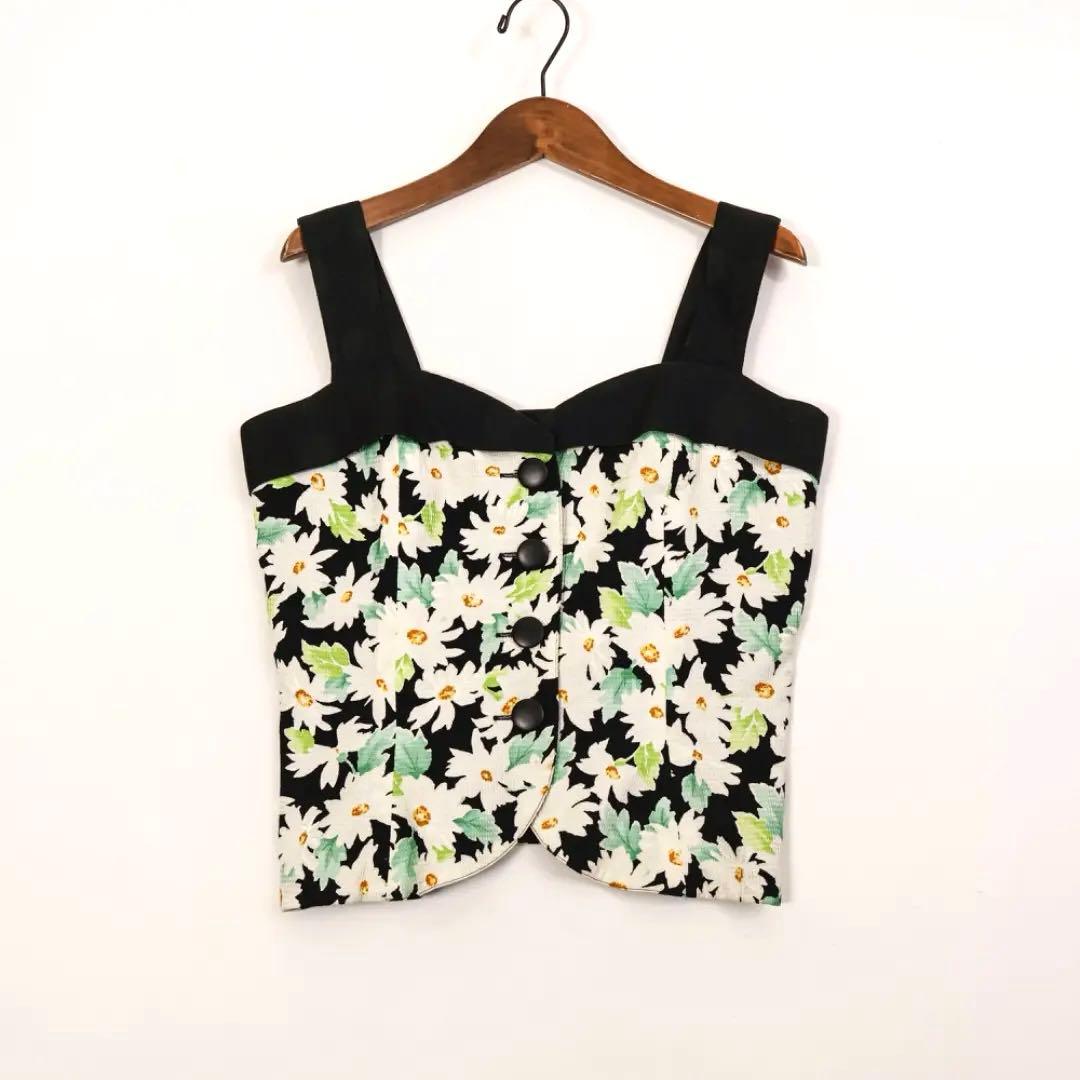 H2670クリスチャンディオール　PRET-A-P0RTER 花柄ジャケット