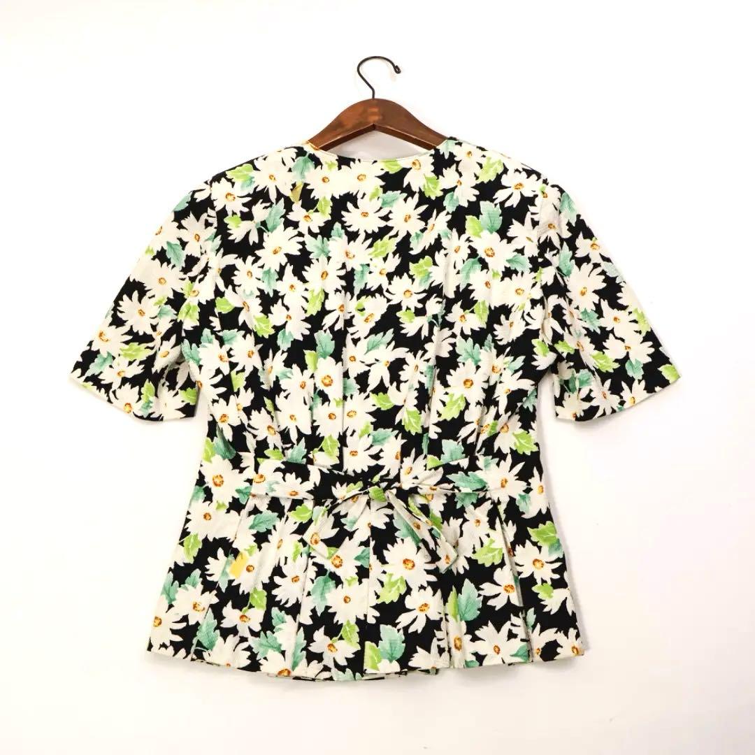 H2670クリスチャンディオール　PRET-A-P0RTER 花柄ジャケット