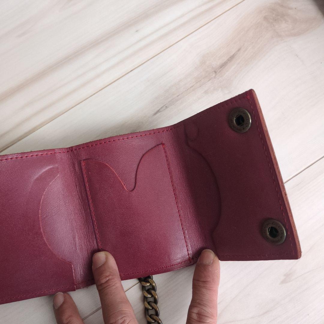 ビューティビースト レッド ウォレットチェーン