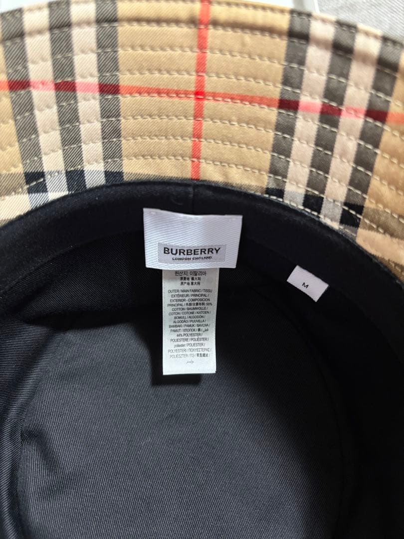 BURBERRYバケットハット