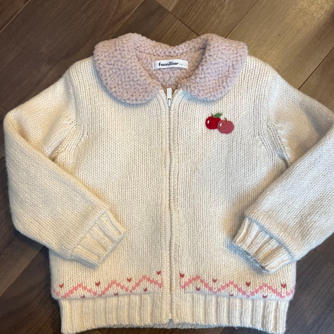 ファミリア　ジャケット　ニット　セーター　110㎝