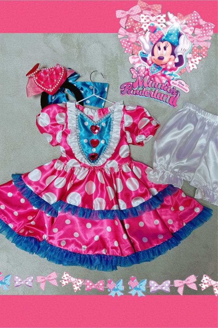 hiromiiisaさん専用パルパルミニーワンピースパニエカチューシャ靴 100