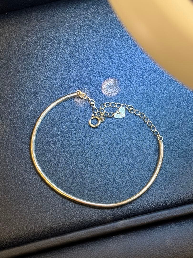 アクセサリー Simple Gold Bangle K10YG