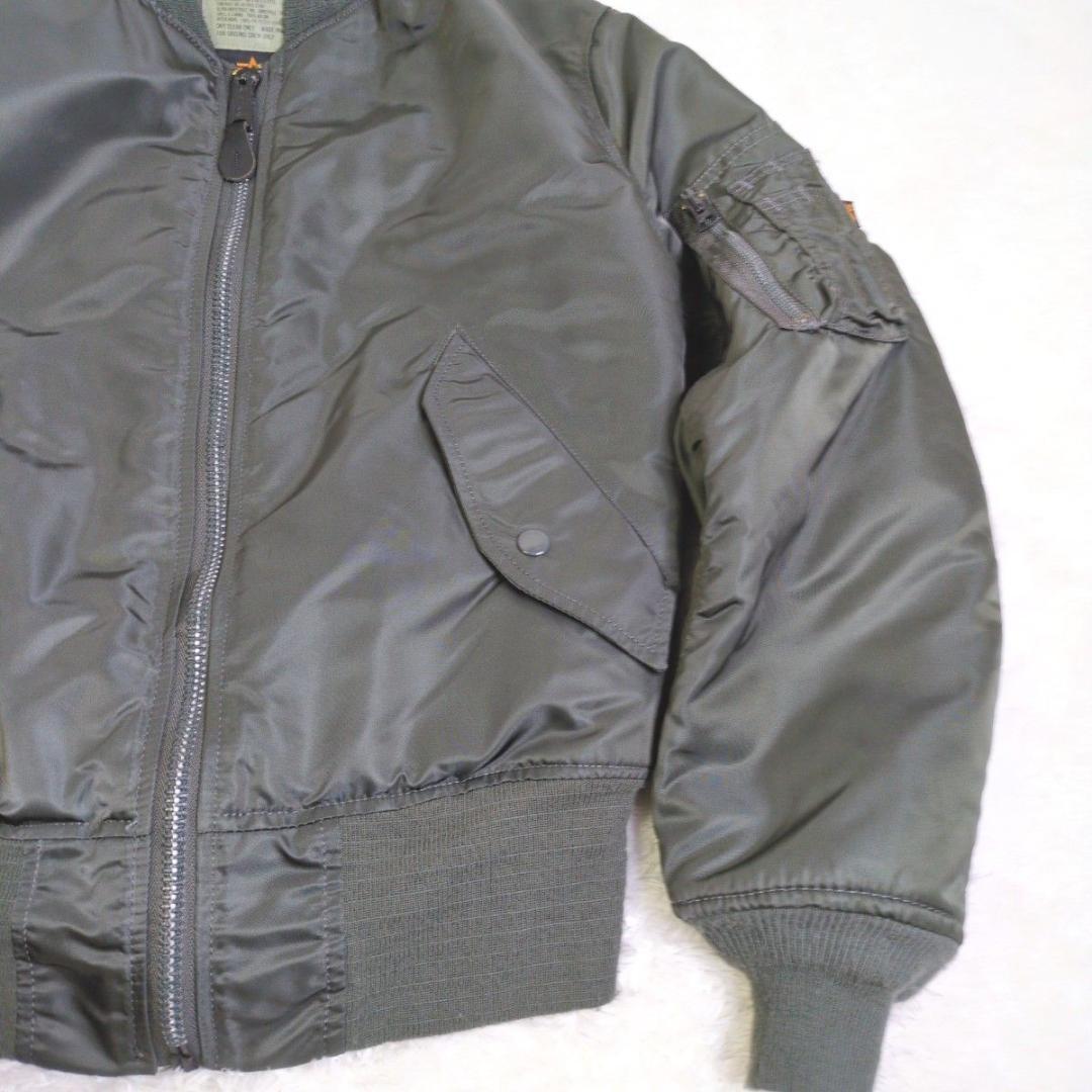 ALPHA USA製 90s フライトジャケット MA-1 ビンテージ キルティ