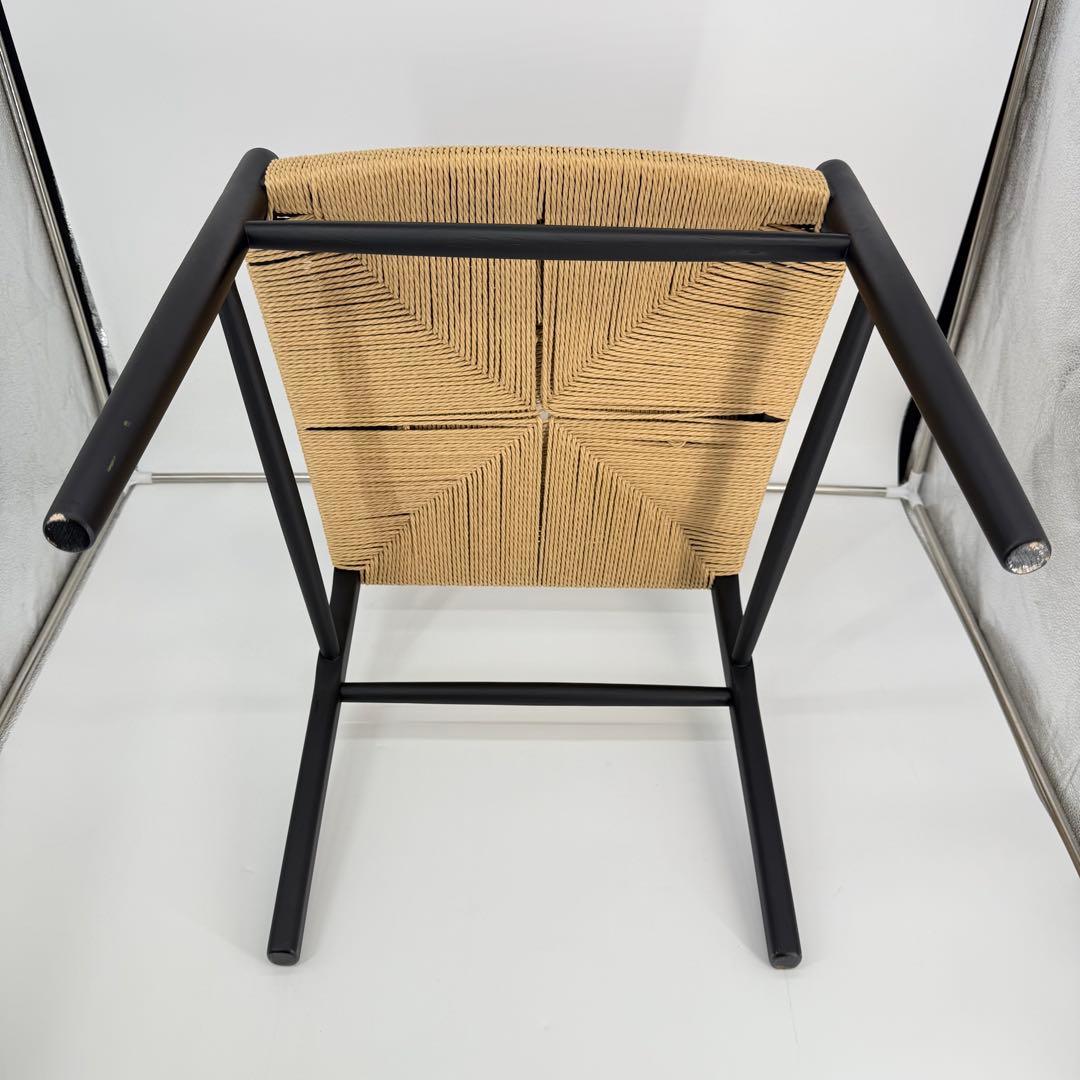 Re:CENO PRODUCT ペーパーコード　チェア ブラック　ナチュラル