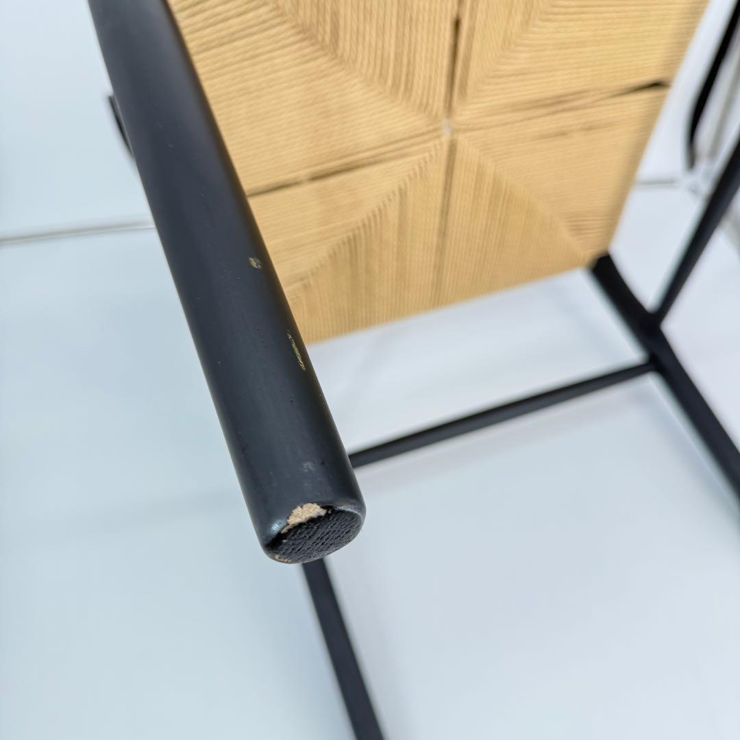 Re:CENO PRODUCT ペーパーコード　チェア ブラック　ナチュラル