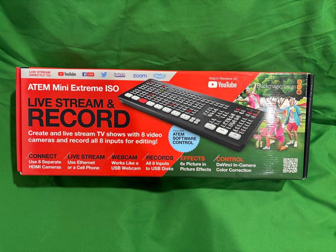 ATEM MINI EXTREME ISO スイッチャー