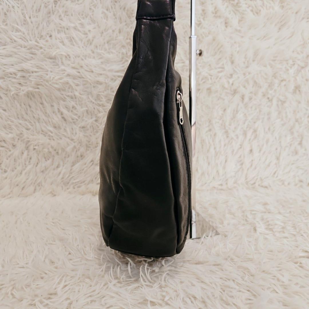 russet ラシット ソフトレザー ラウンド ビッグショルダ ーバッグ 肩掛け