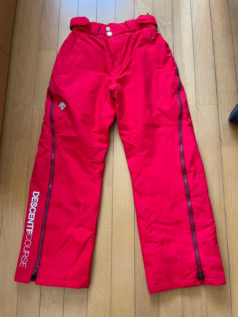 DESCENTE ジュニアチーム 160 スキーウェア　上下セット