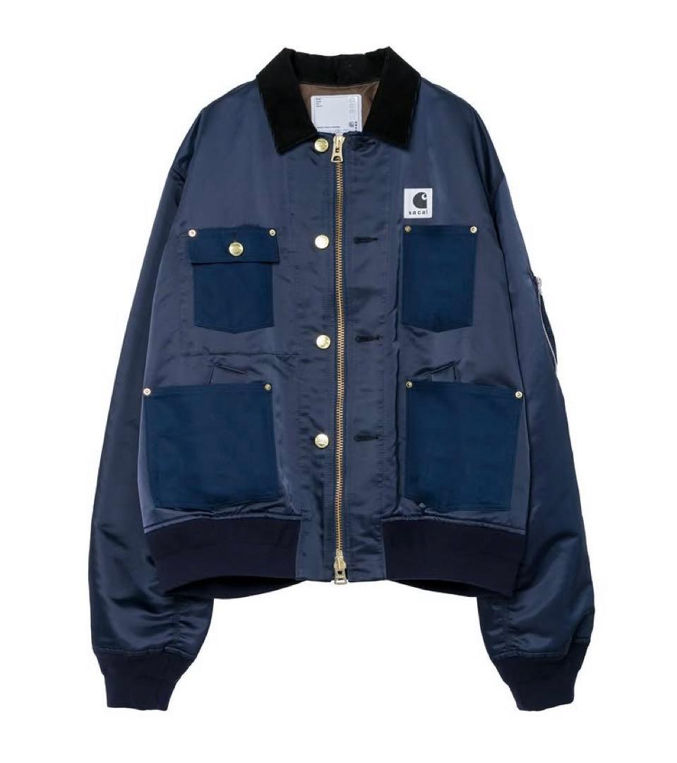 上下1 セットアップ　sacai Carhartt WIP Duck 新品　青