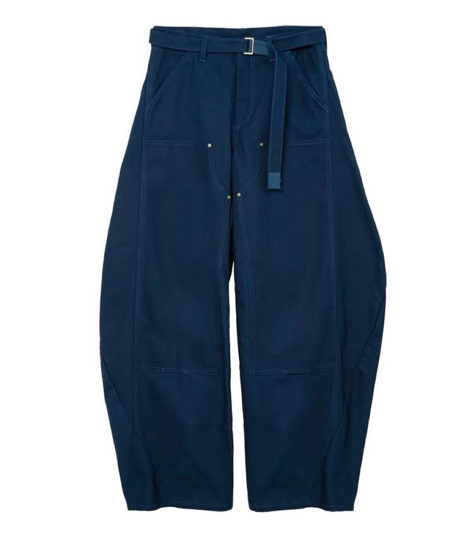 上下1 セットアップ　sacai Carhartt WIP Duck 新品　青