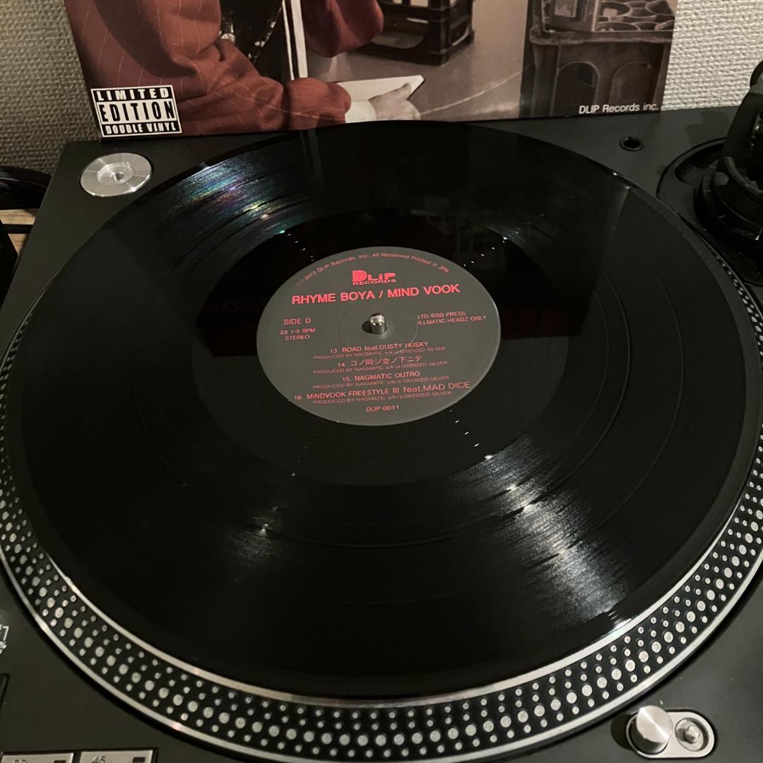 邦楽 RHYME BOYA MIND VOOK 2LP DLIP RECORDS