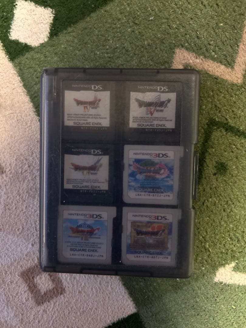 スクウェア・エニックス ゲームソフトセット　ドラゴンクエスト　収納ケース付き
