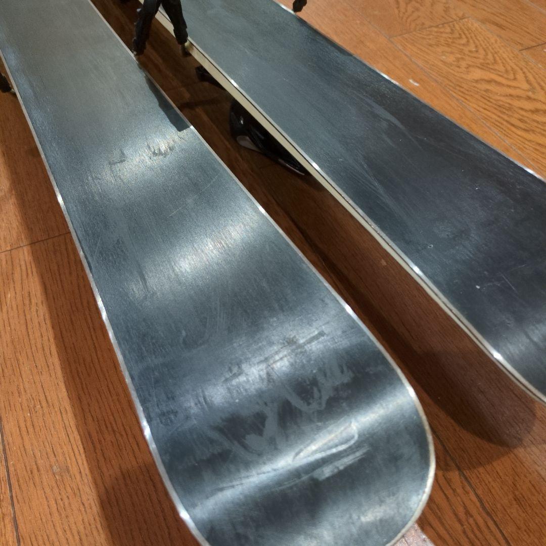 [送料無料] NISHIZAWA 123cm ツインチップミッドスキーTRUST