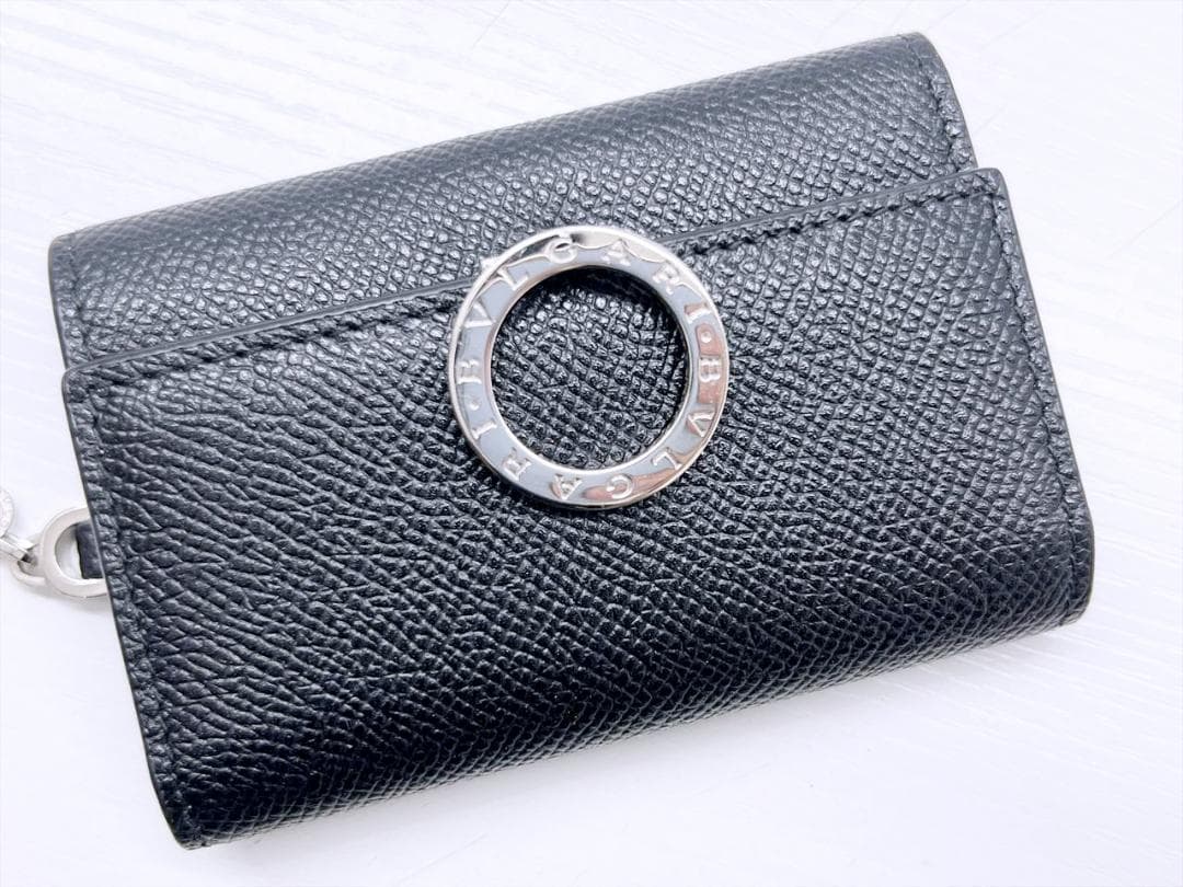 美品　ブルガリ　クリップ　キーホルダー　キーケース　289360　RFID
