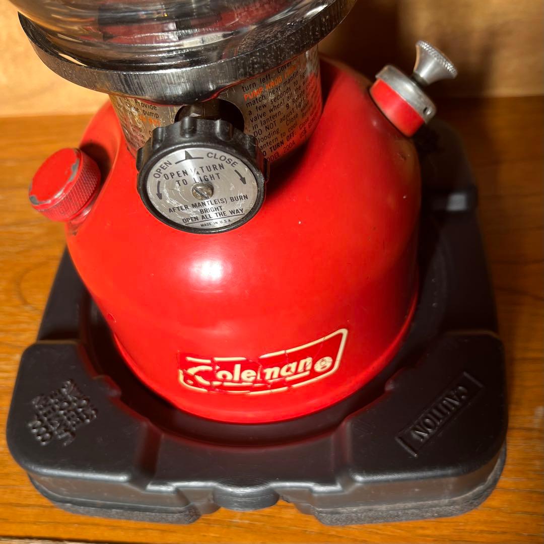 Coleman レッドガソリンランタン 1978年製