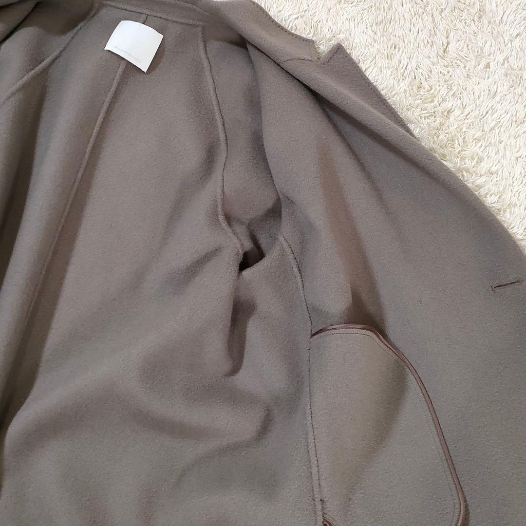 ガリャルダガランテ 近年モデル メルトンウール ダブル チェスター リバーコート