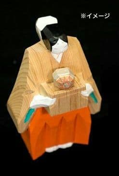 ゆ*こ様 奈良一刀彫「月こよみ 」巫女さんと12か月の捧げ物 浦弘園・作 奈良伝