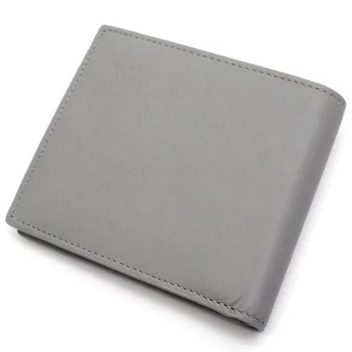 B06590 新品 Paul Smith マルチカラーロゴ 折り財布 グレー