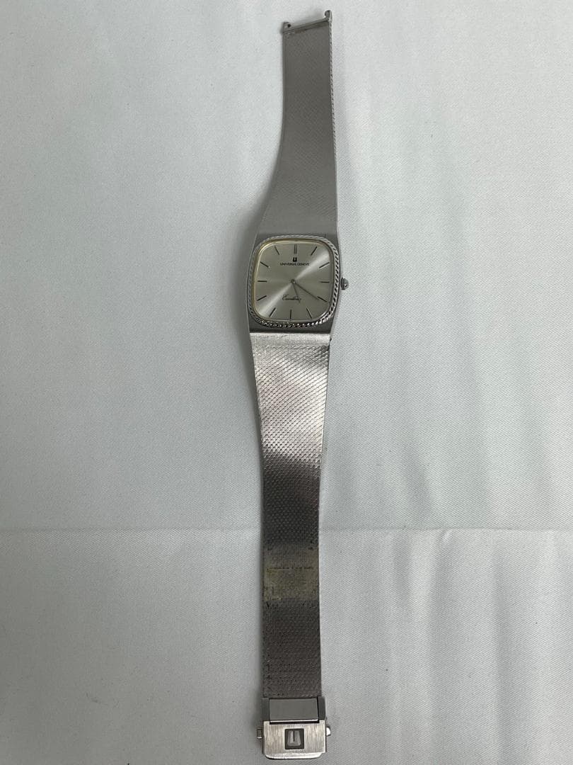 ◆UNIVERSAL GENEVE エクセレンス スクエア 腕時計 09252