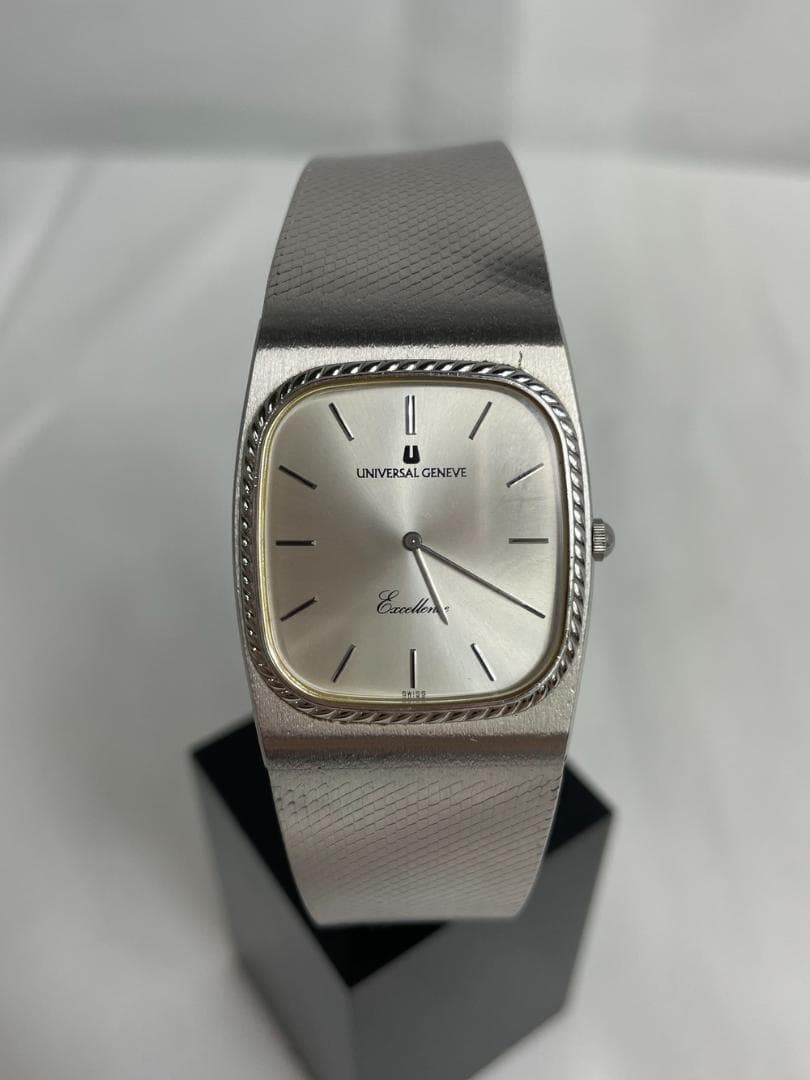 ◆UNIVERSAL GENEVE エクセレンス スクエア 腕時計 09252