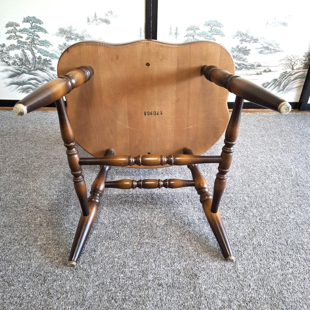 ①★飛騨産業★キツツキマーク★ウィンザーチェア★ダイニングチェア★