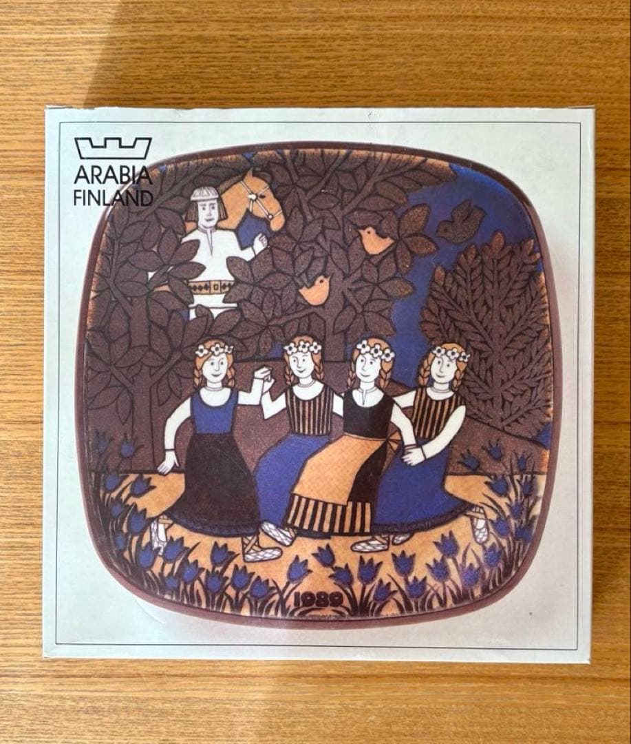 ARABIA/アラビア Kalevala/カレワラ 1989年 イヤープレート