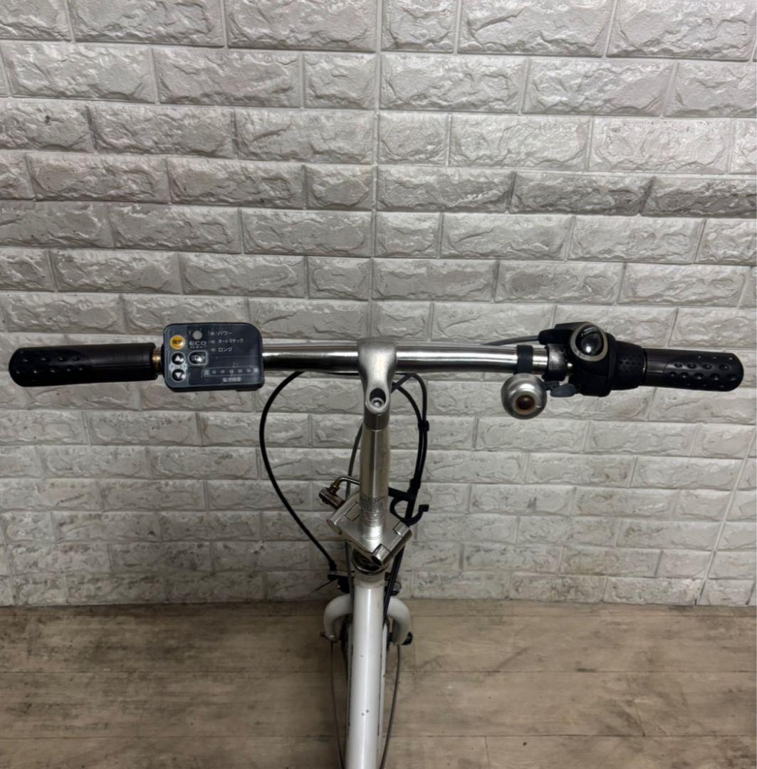 ✨折り畳み式電動自転車✨美品✨室内保管✨8.9ah✨パナソニックビビ✨完成車配送