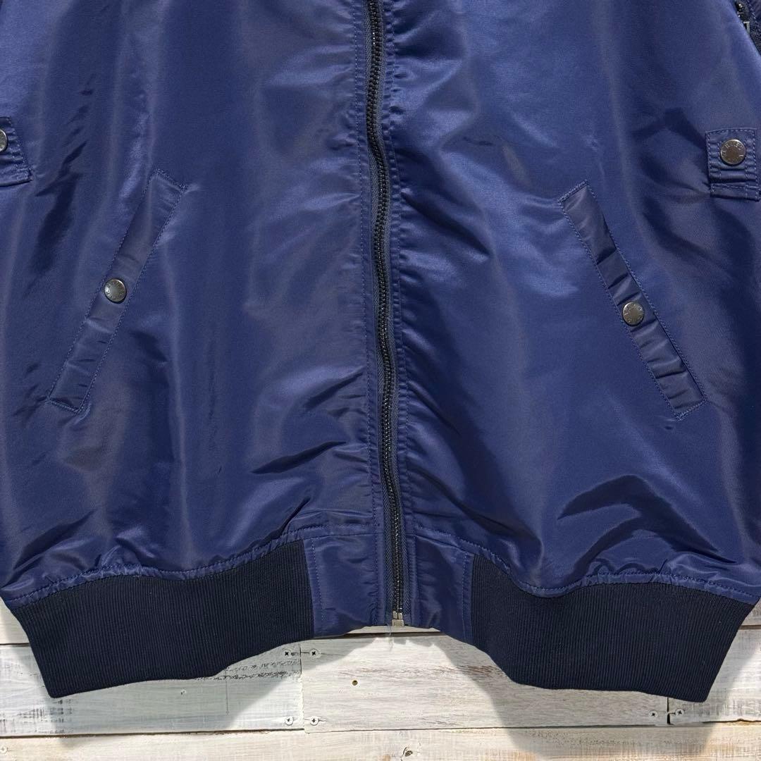 新品未使用タグ付✨KaraKu MA-1フライトジャケット 4XL ネイビー