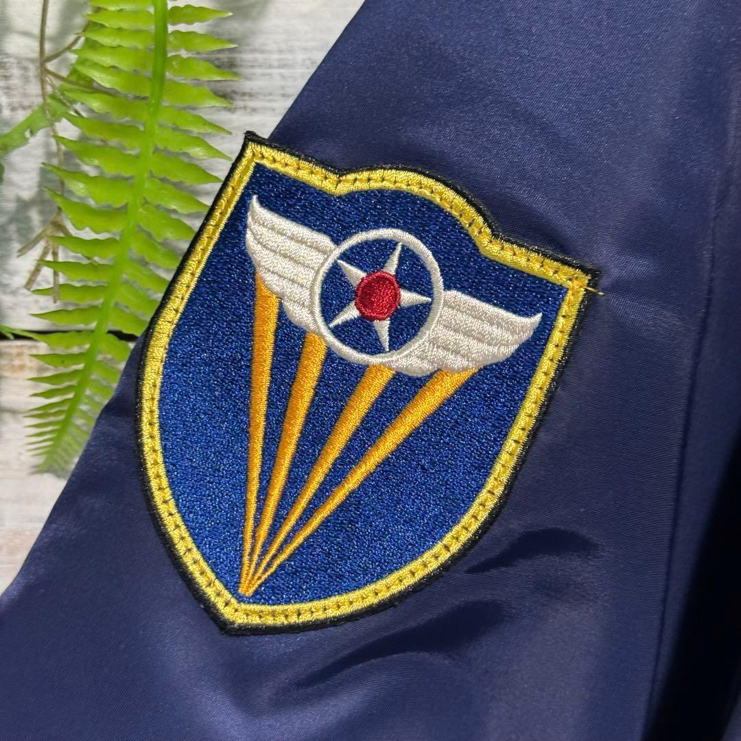 新品未使用タグ付✨KaraKu MA-1フライトジャケット 4XL ネイビー