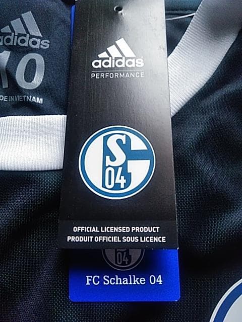 選手支給品 シャルケ 長袖 ユニフォーム Adizero 10 XL 新品