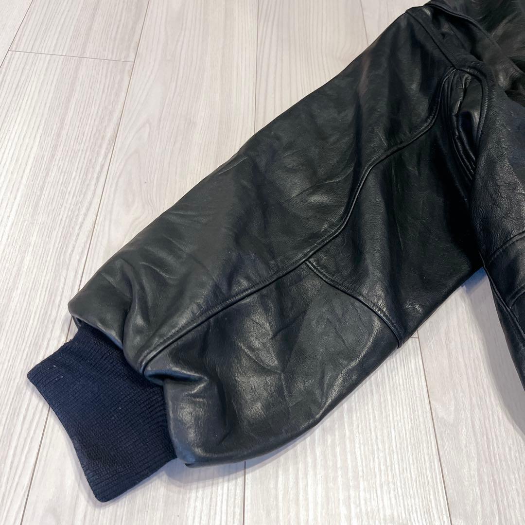 希少サイズ WINCH vintage 本革 フライトジャケット G-1 A-2