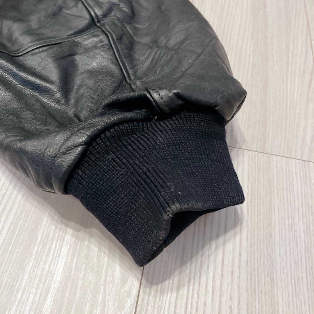 希少サイズ WINCH vintage 本革 フライトジャケット G-1 A-2