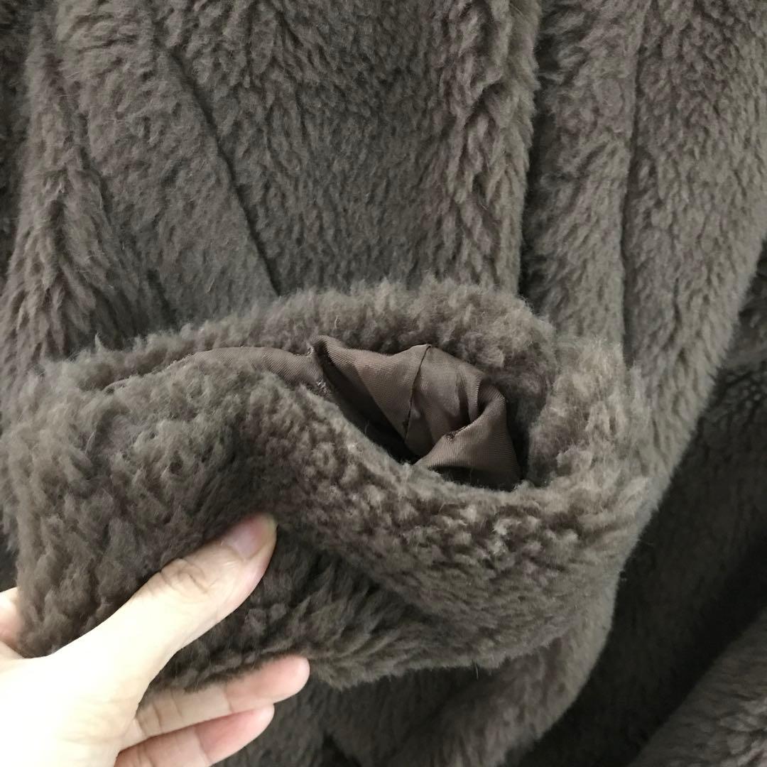 美品 MaxMara テディベア ショート コートXS