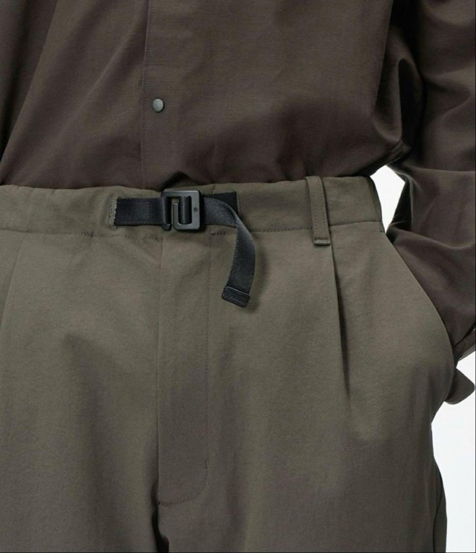 GOLD WIN ワンタック テーパード ストレッチパンツ GL75177