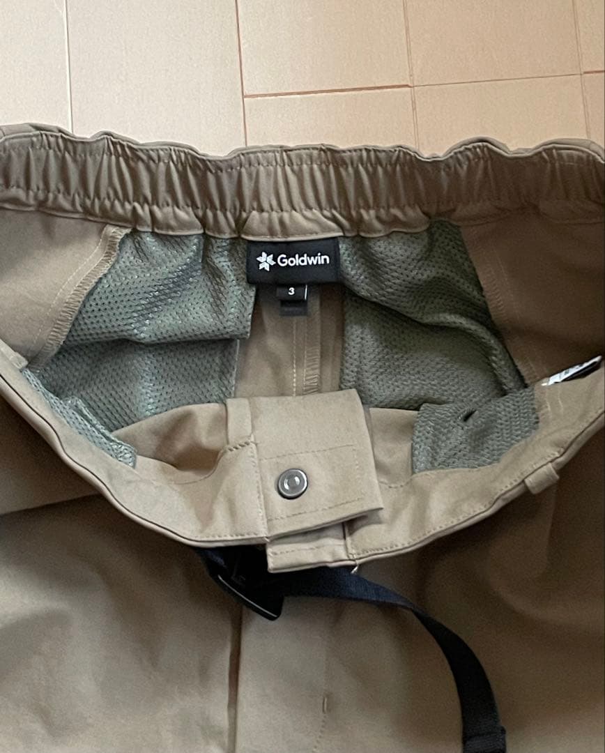 GOLD WIN ワンタック テーパード ストレッチパンツ GL75177