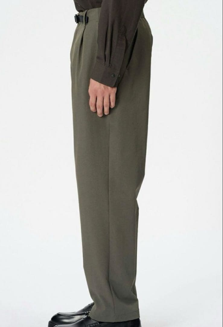 GOLD WIN ワンタック テーパード ストレッチパンツ GL75177