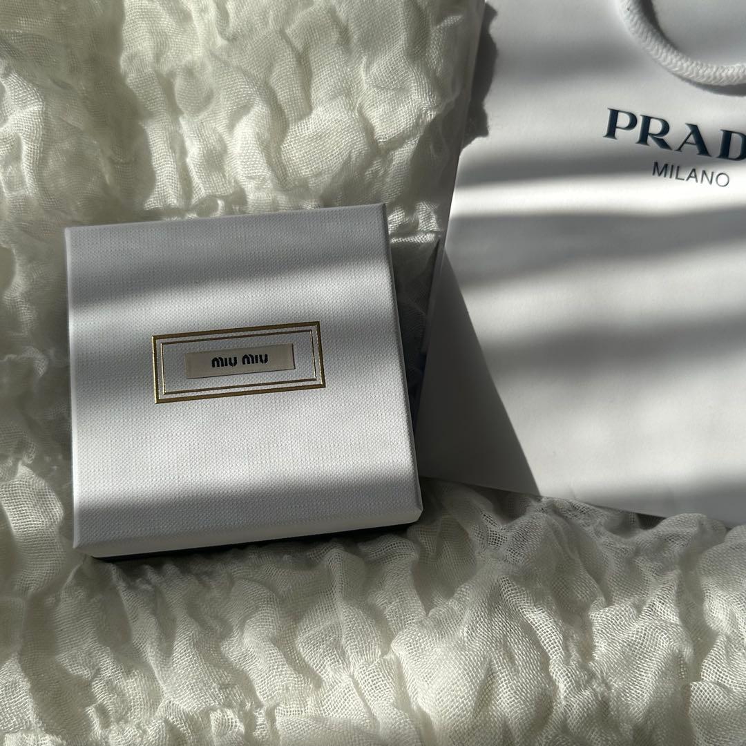 miu miu ヘアピン ヘアクリップ ボルドー ワインレッド2個セット