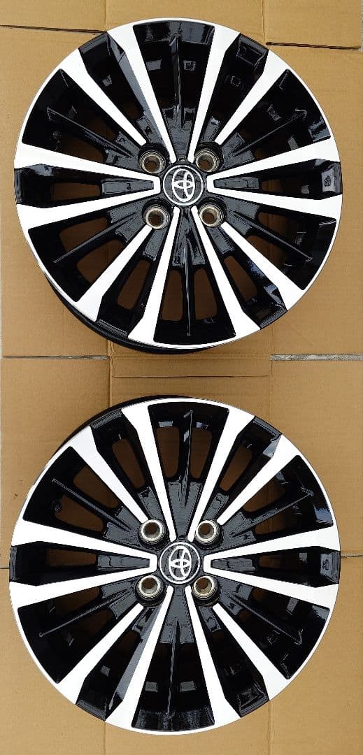 トヨタ ルーミー カスタム G-T 純正 15インチ アルミホイール