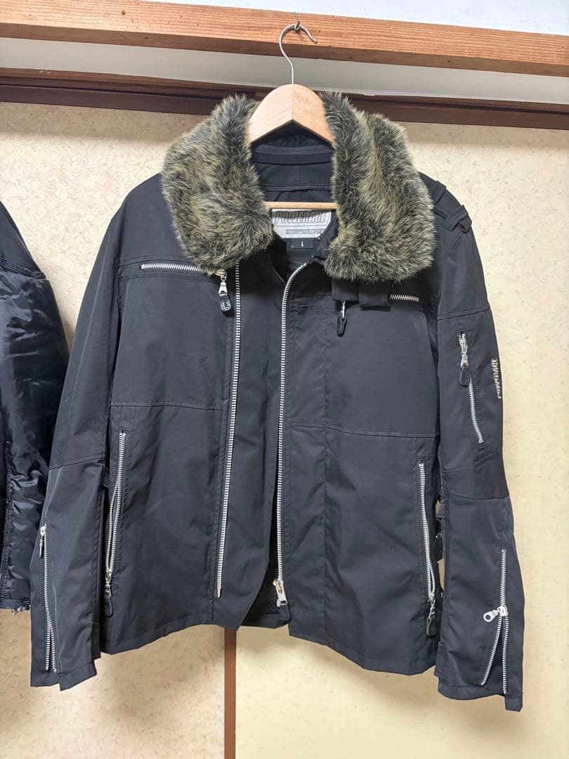 パワーエイジ　ジャケット PJ-23201 メンズ ブラック