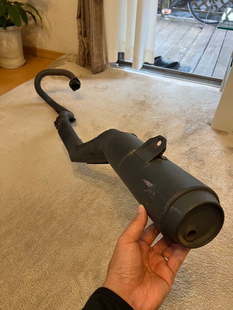 くもすけさん専用　tw200 純正マフラーフランジ付き