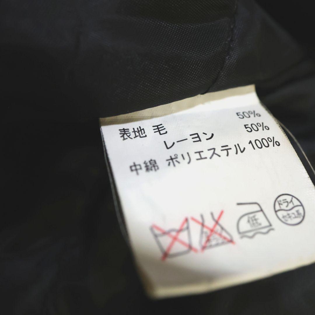 シードレス seedleSs 袖レザー シェニール織ロゴ スタジアムジャンパー