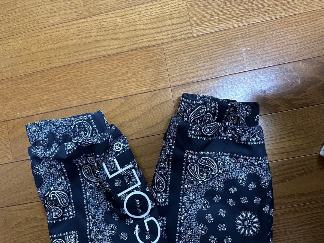 FR2 golf ペイズリー柄パンツ　Mサイズ